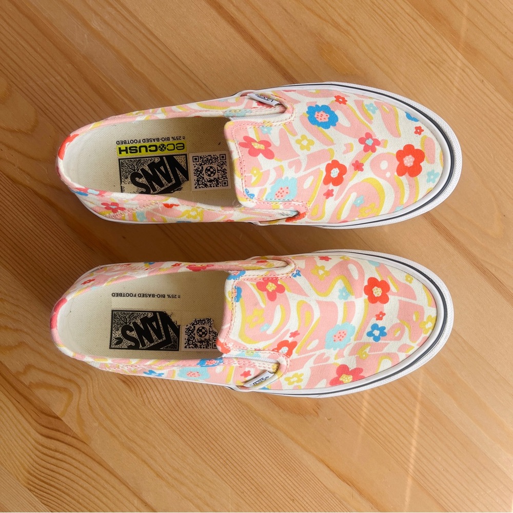 Vans Ecocrush Groovy Floral Slip-On Shoes
